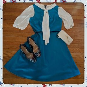 👗👗 Alyx aqua blue dress size 14